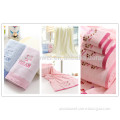 Baby Age Embroidery Gift Towel Set Packing , Towel Gift Ideas